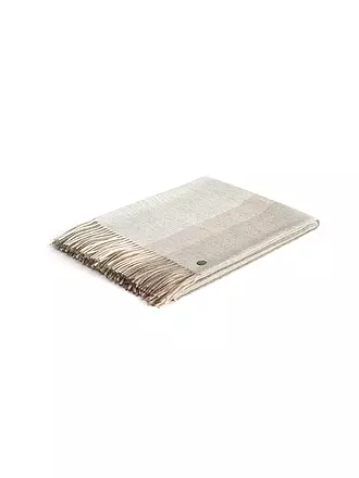 WEICH COUTURE ALPACA | Edelhaardecke BORREA 130x180cm Gris Oscuro | camel